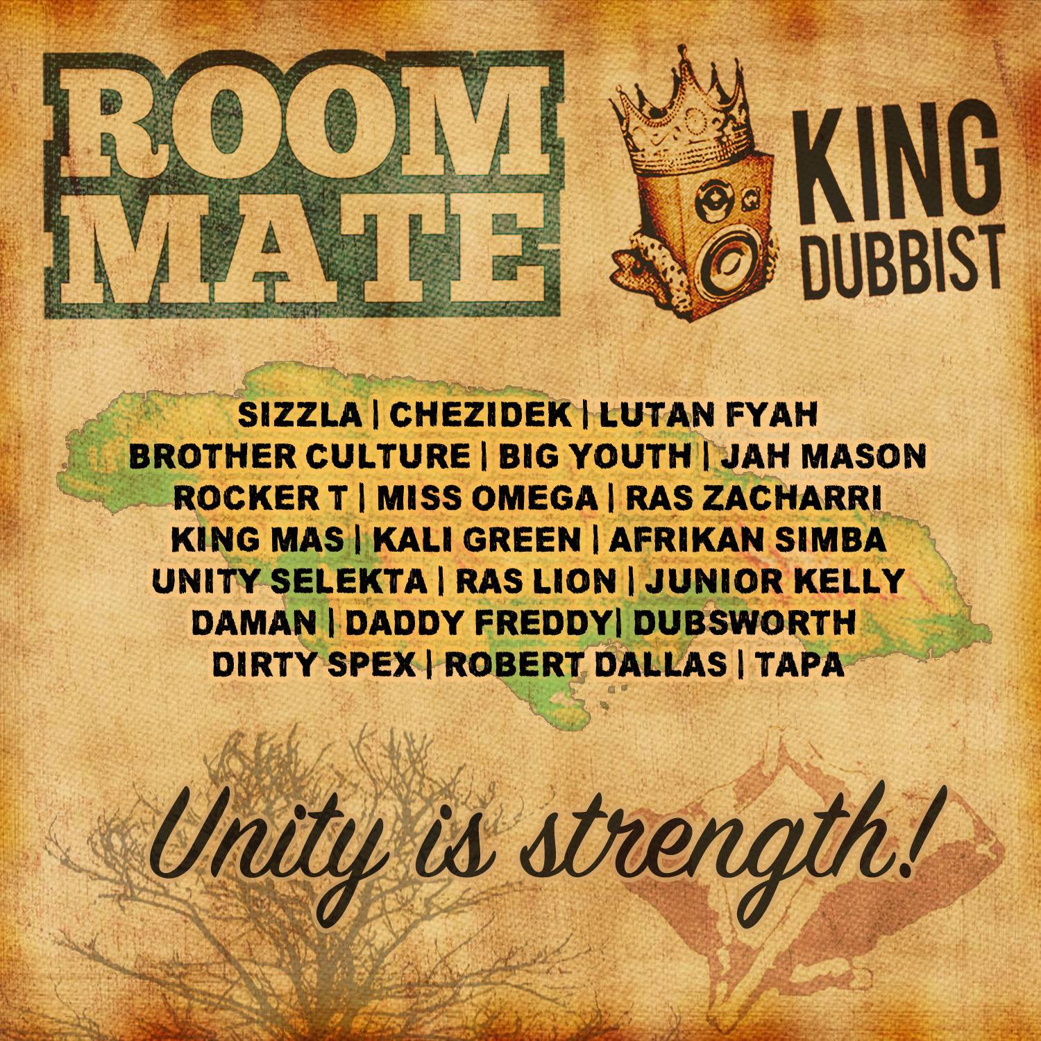 Roommate - Unity Is Strength: The Best of King Dubbist