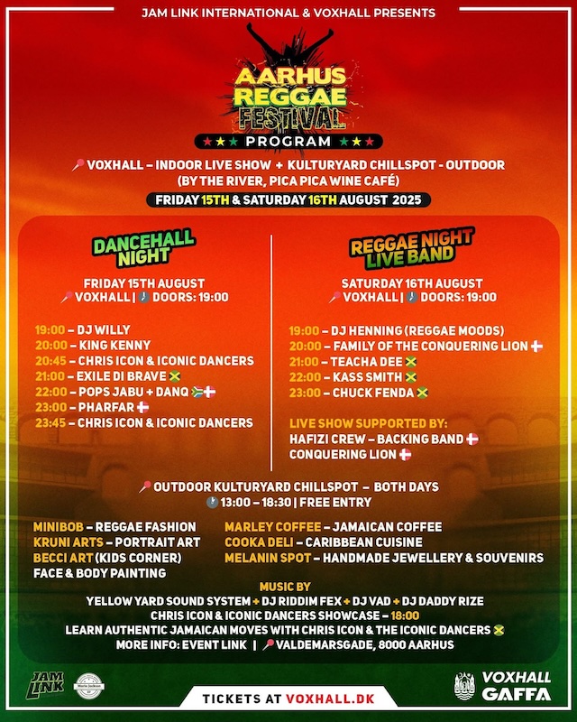 Aarhus Reggae Festival 2025