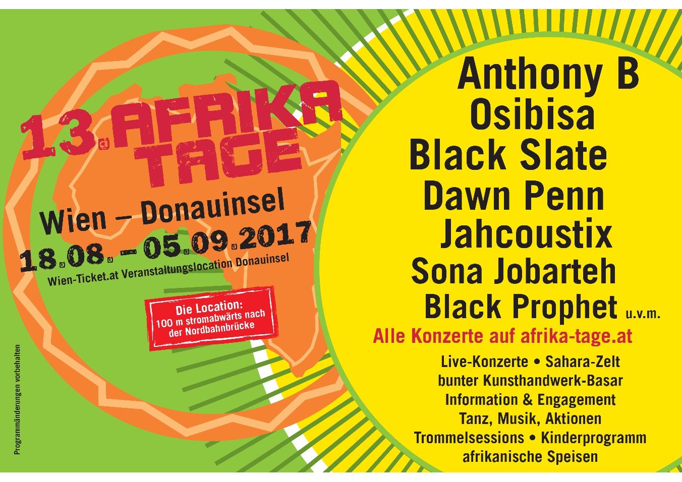 Afrika Tage 2017 - Wien