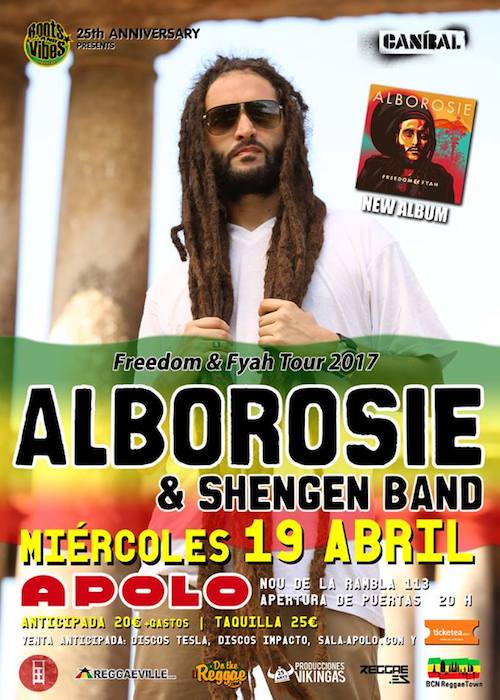 Alborosie 4/19/2017