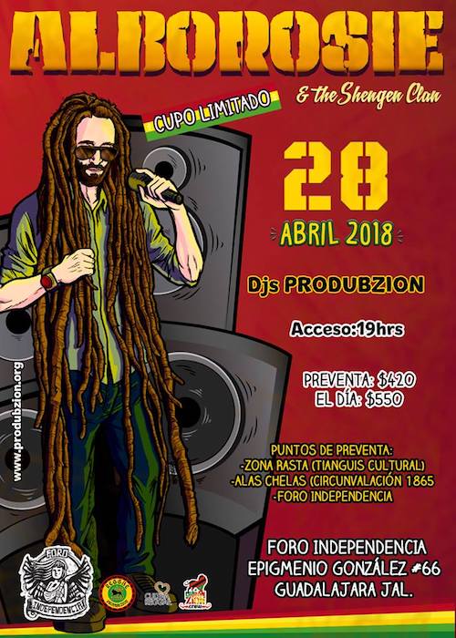 Alborosie 4-28-2018