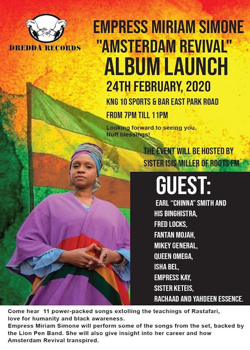 Miriam Simone - Amsterdam Revival Album Launch 2020