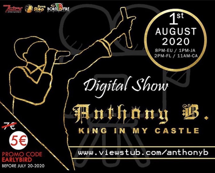 Anthony B & House Of Riddim - Digital Live Show 2020