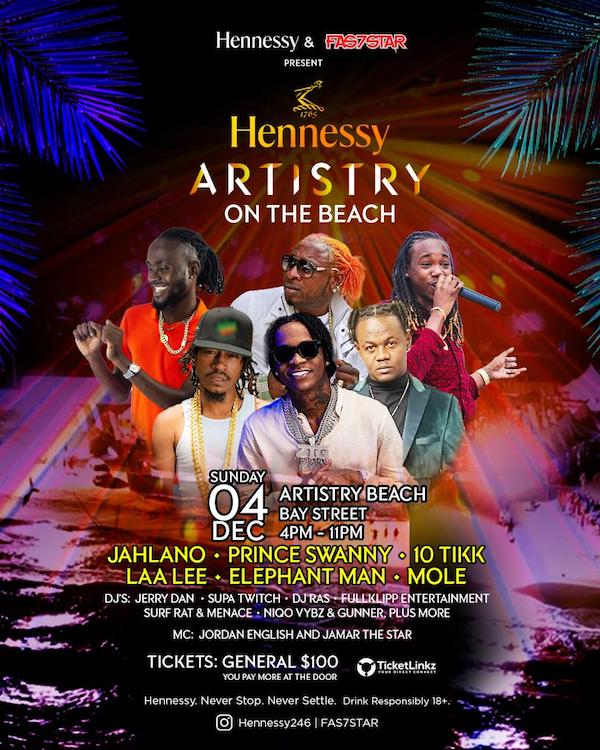 Information Hennessy Artistry On The Beach 2022