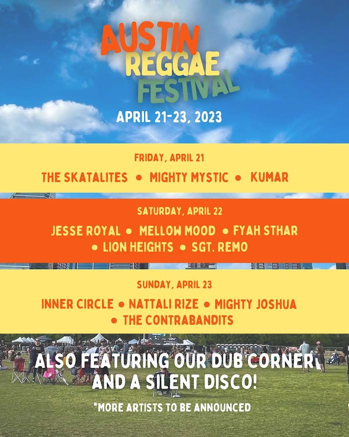 Information Austin Reggae Festival 2023