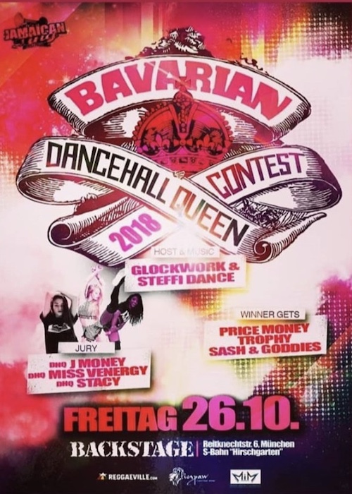 Bavarian Dancehall Queen Contest 2018