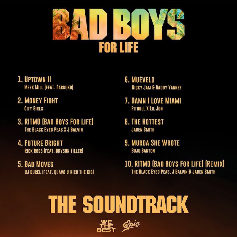 Bad Boys For Life Soundtrack