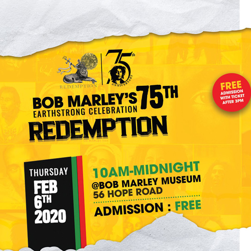 Bob Marley's 75th Earthstrong Celebration