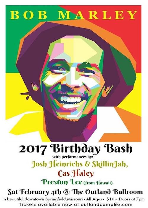 Bob Marley Birthday Bash 2017 - Springfield