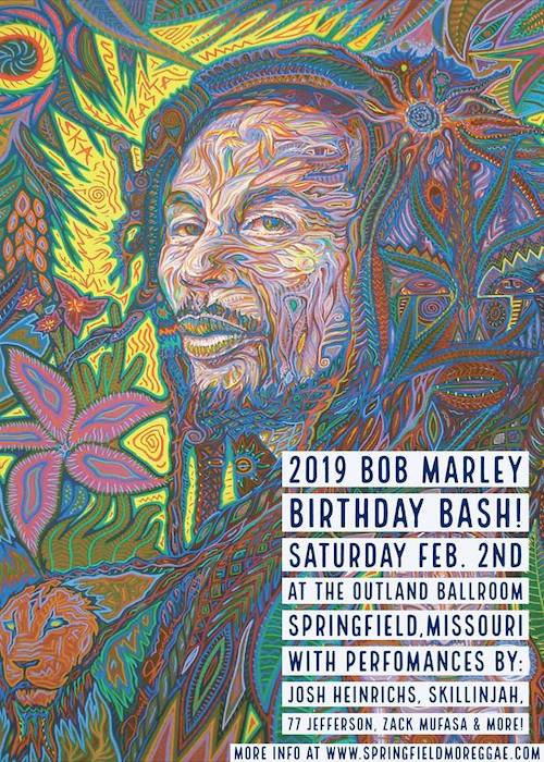 Bob Marley Birthday Bash - Springfield 2019