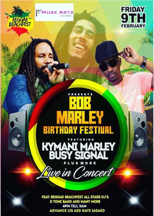 Bob Marley Birthday Festival Abu Dhabi 2018