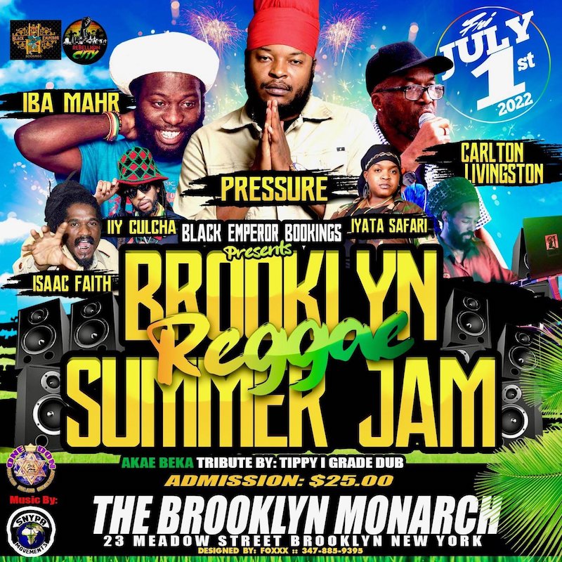 Brooklyn Reggae Summer Jam 2022