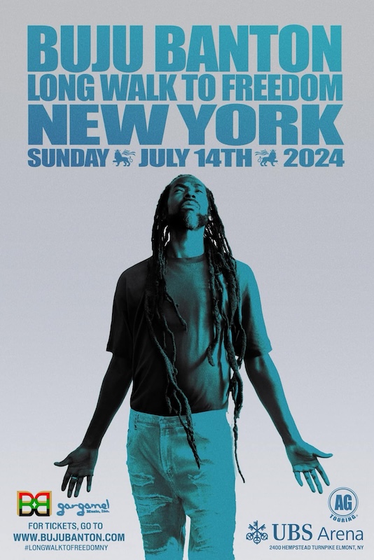 Buju Banton & Shiloh Band - Long Walk To Freedom - New York 2024