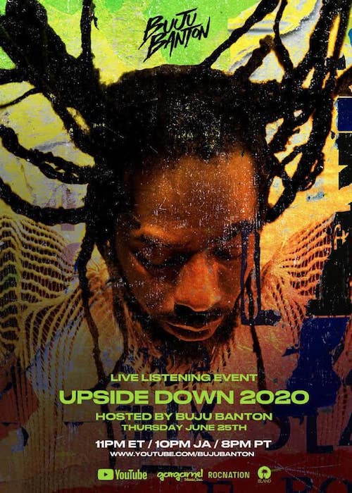 Buju Banton - Upside Down 2020 (Live Listening Event)