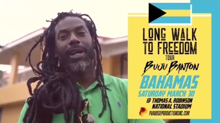 Buju Banton - Long Walk To Freedom in Bahamas 2019 (Drop) [1/28/2019]