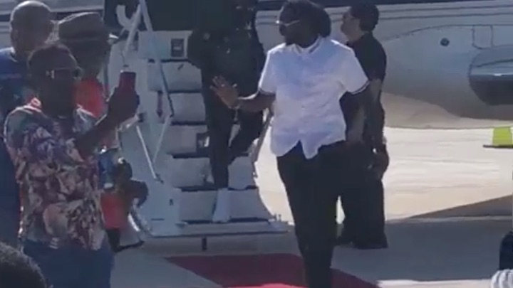 Buju Banton arrives in the Bahamas [3/26/2019]