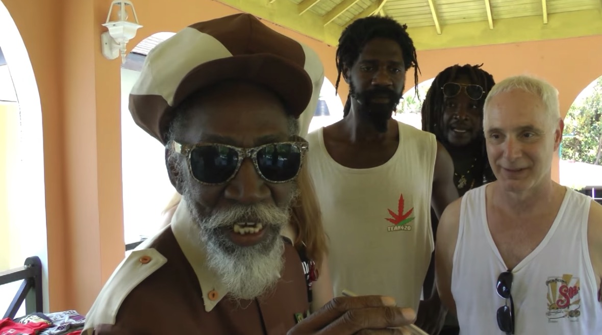 Bunny Wailer's First Dab Ever [5/4/2014]