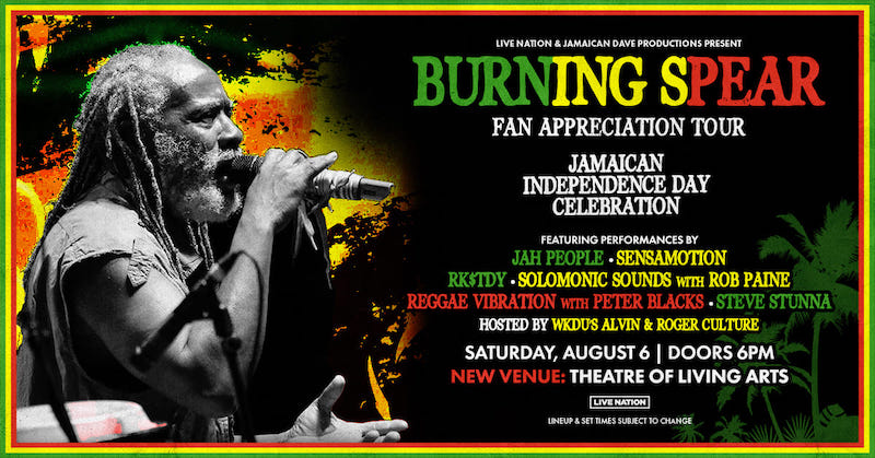 Burning Spear 8-6-2022