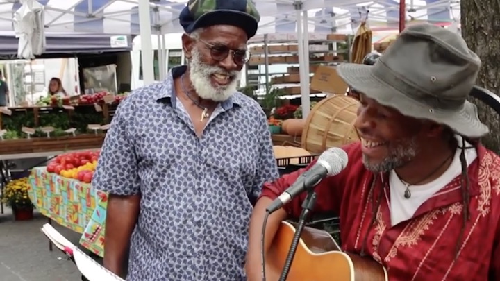 Burning Spear - Three Little Birds @ Farmers Market NYC [9/14/2017]