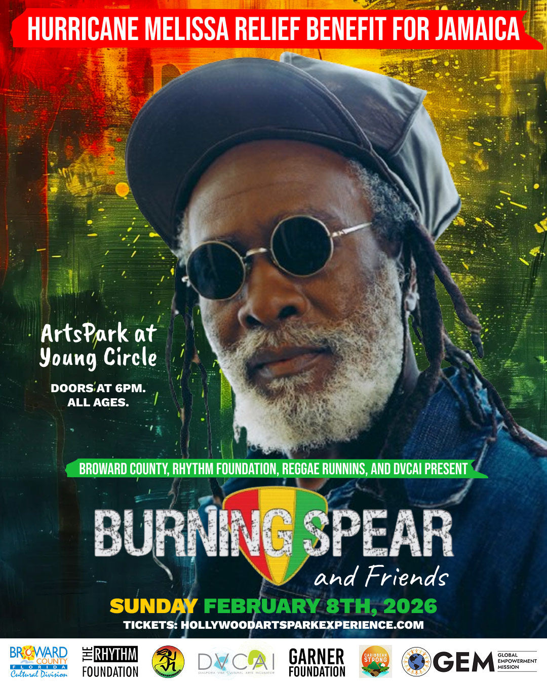 Burning Spear & Friends 2026