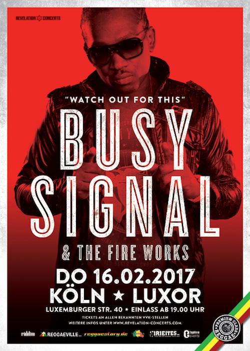 Busy Signal 2/16/2017