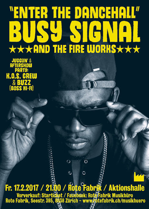 Busy Signal 2/17/2017