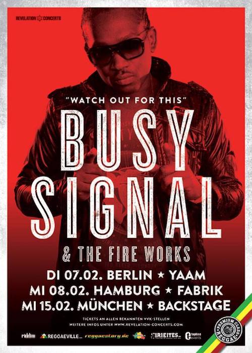 Busy Signal 2/8/2017