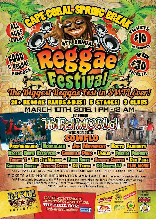 Cape Coral Springs Reggae Festival 2018