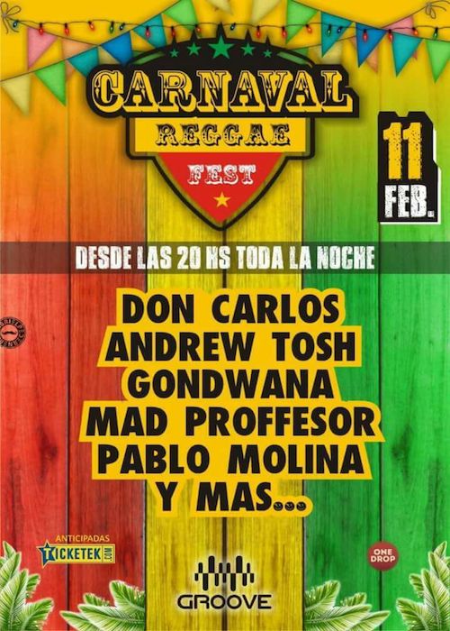 Carnaval Reggae Fest 2018