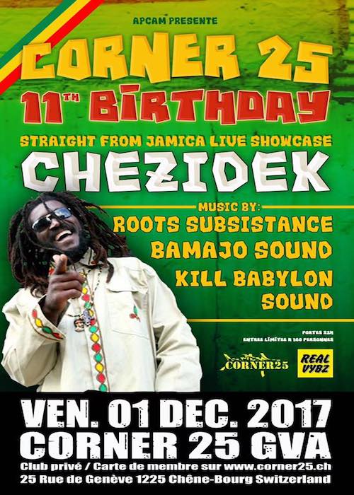 Chezidek 12-1-2017