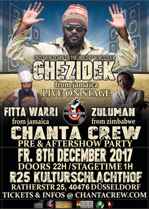 Chezidek 12-8-2017