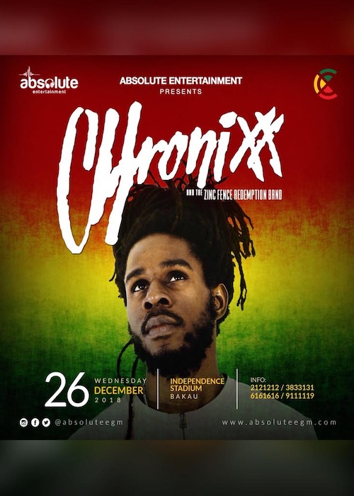 Chronixx 12-26-2018