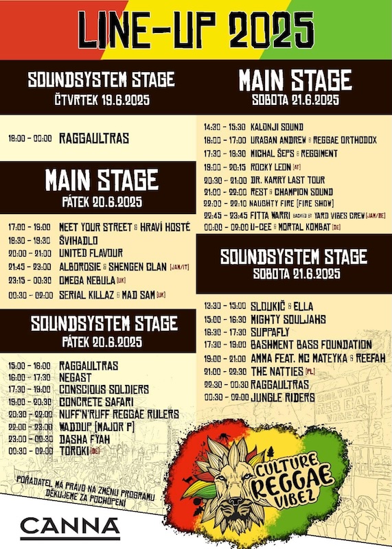Culture Reggae Vibez 2025