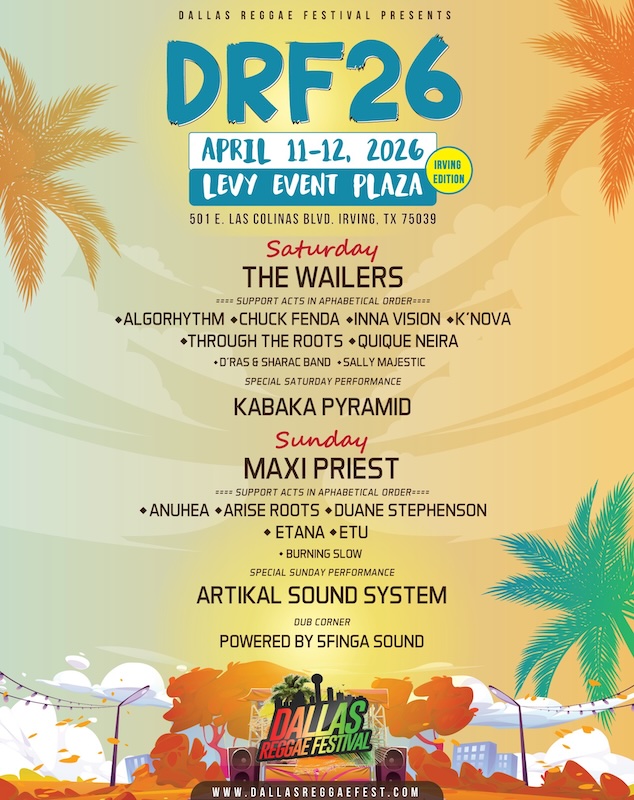 Dallas Reggae Festival 2026