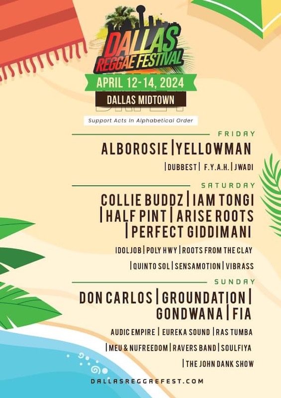 Dallas Reggae Festival 2024