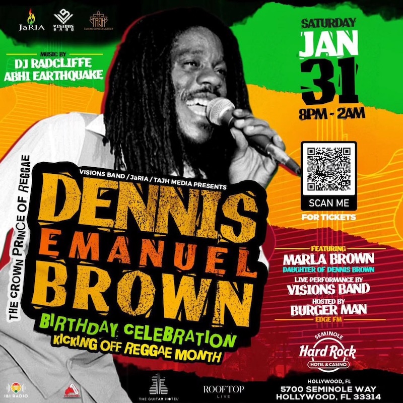 Dennis Brown Birthday Celebration 2026