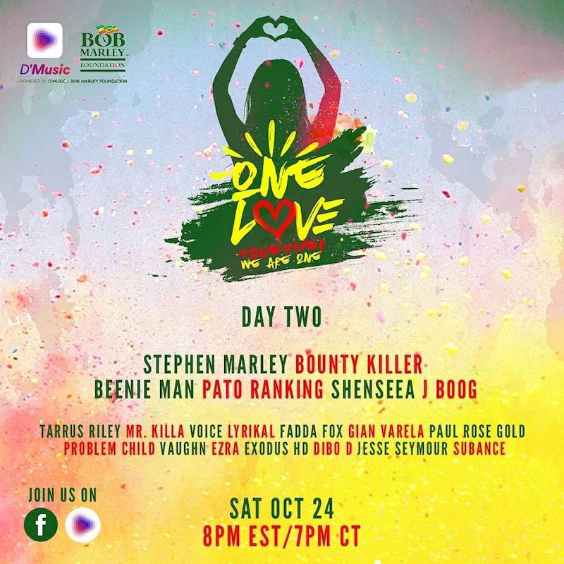 Digicel One Love Together Concert 2020