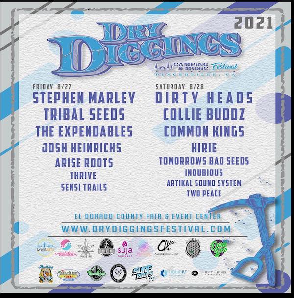 Dry Diggings Festival 2021 - reggaeville.com