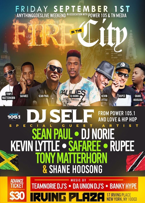 Fire In The City 2017