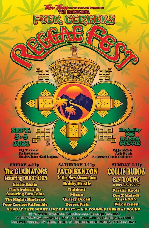 Four Corners Reggae Fest 2021