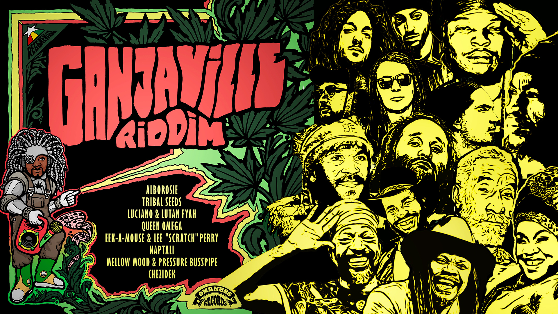 Ganjaville Riddim (Audio & Video Playlist) [9/2/2022]