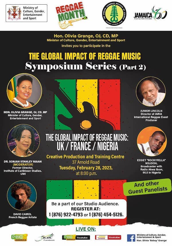 The Global Impact of Reggae Music 2023 - Symposium Series Part 2