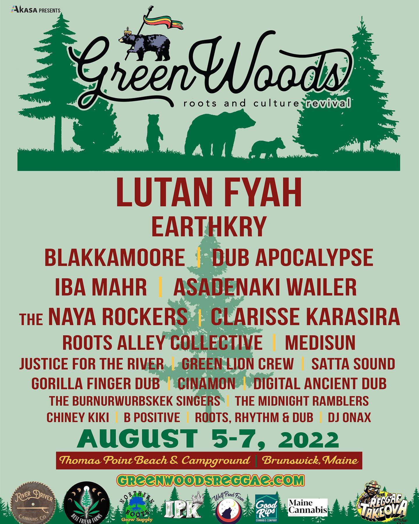 Green Woods Roots & Culture Revival 2022