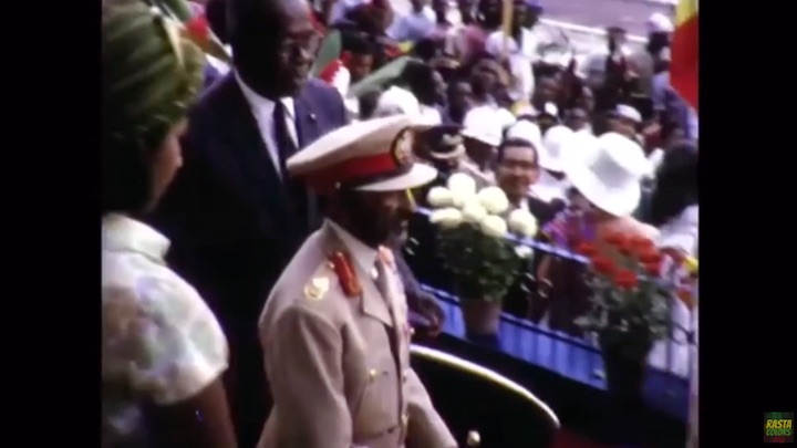 H.I.M. Haile Selassie Visits Jamaica (Rare Color Footage) [4/21/1966]