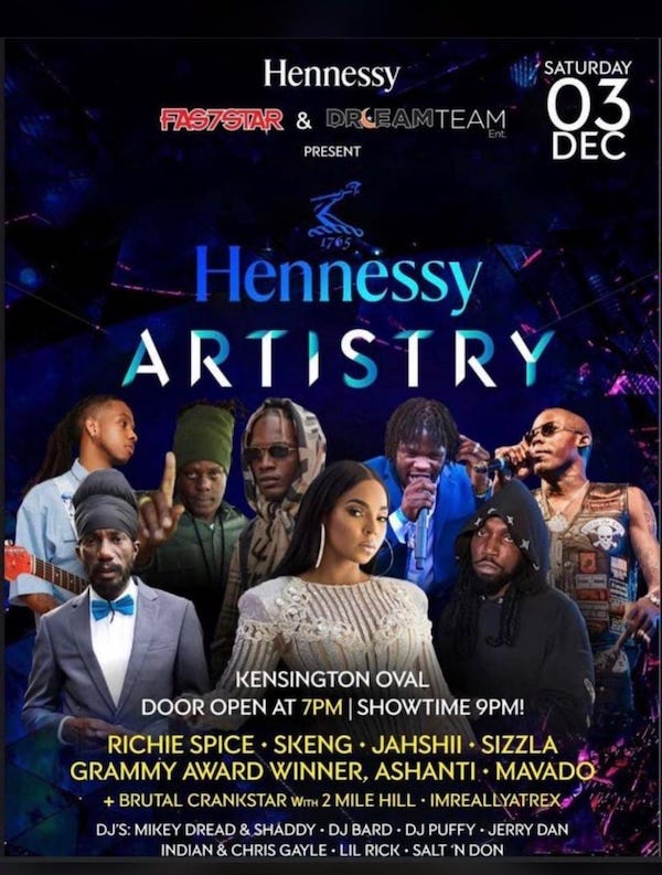 Hennessy Artistry Barbados 2022