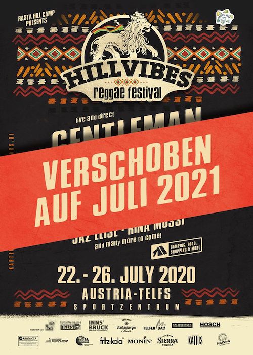 CANCELLED: Hill Vibes Reggae Festival 2020