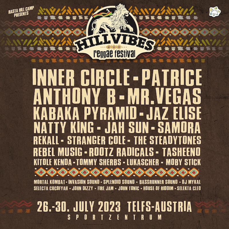 Hill Vibes Reggae Festival 2023