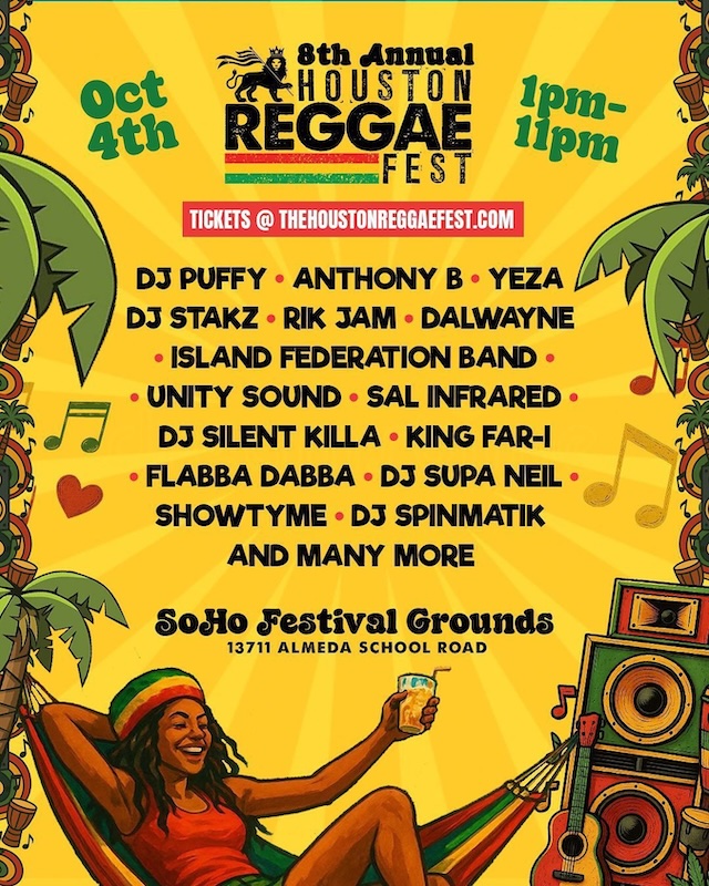 Houston Reggae Fest 2025