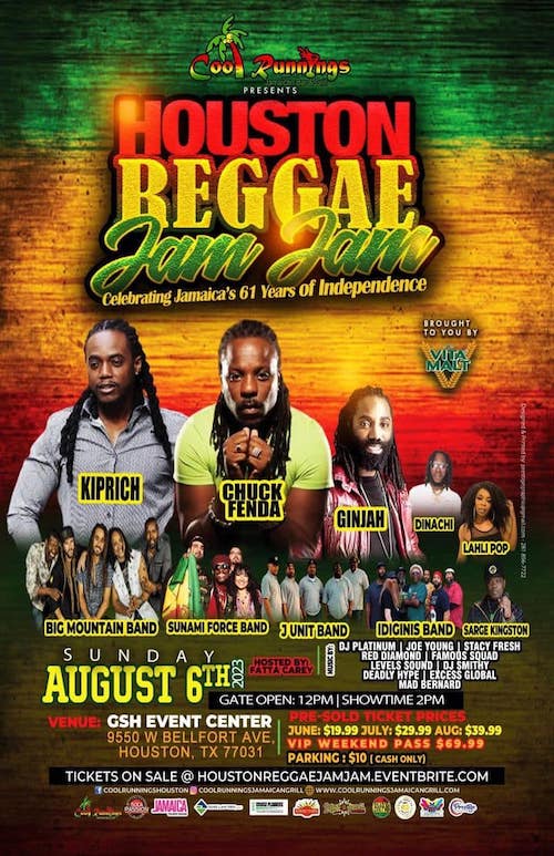 Houston Reggae Jam Jam 2023