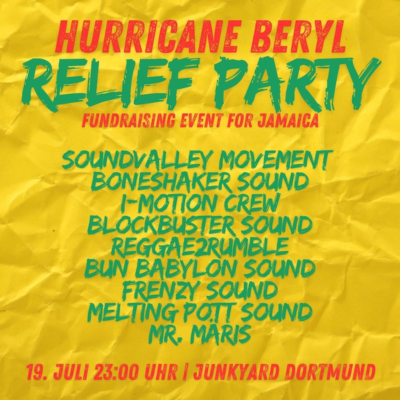 Hurricane Beryl Relief Party 2024